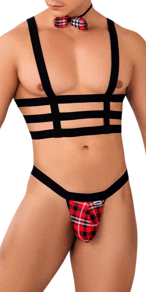 Candyman 99634 Harness Two Piece Set Black