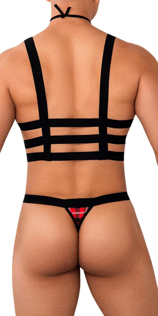 Candyman 99634 Harness Two Piece Set Black
