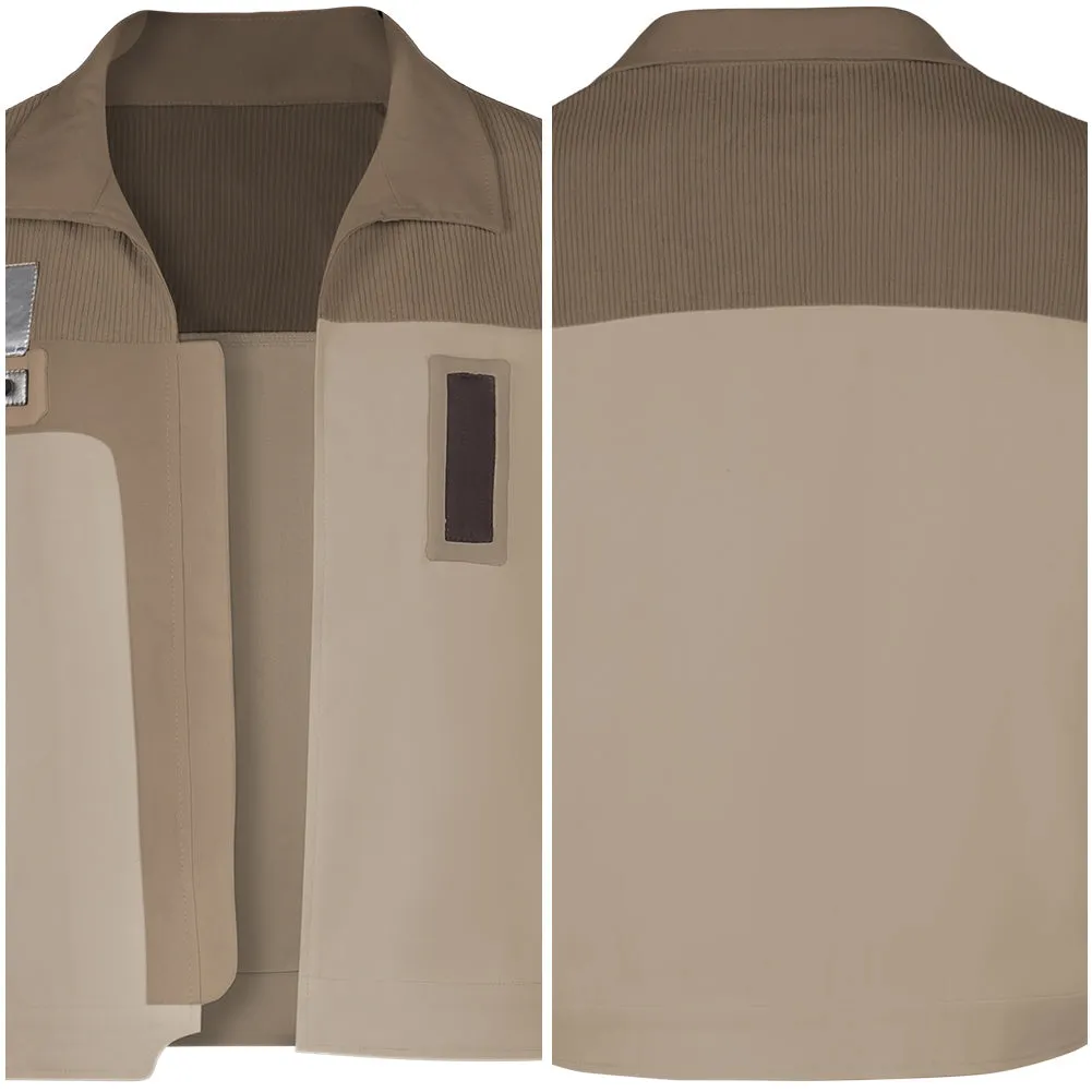 Captain Carson Teva Cosplay Costume Coat Halloween Carnival Suit