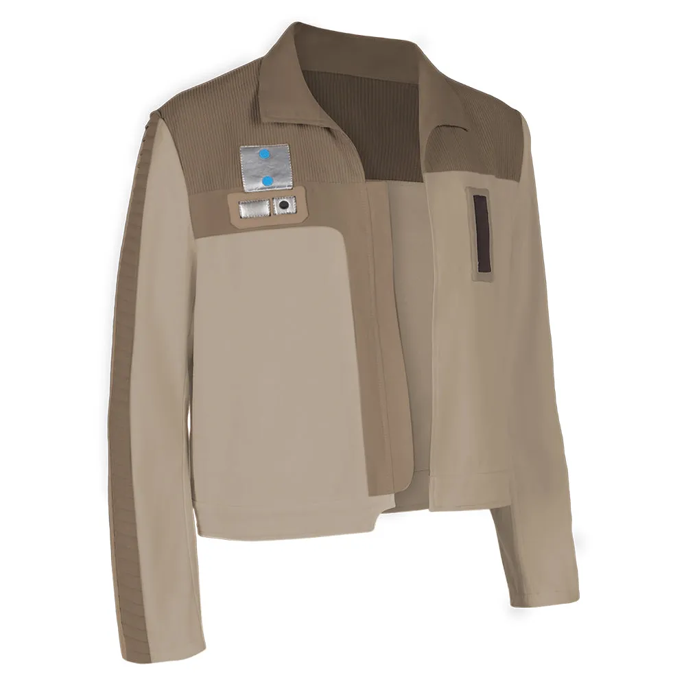 Captain Carson Teva Cosplay Costume Coat Halloween Carnival Suit