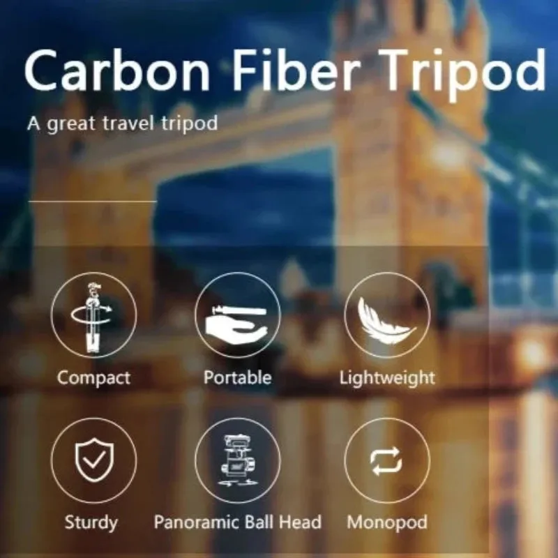 Carbon Fiber Lightweight Tripod