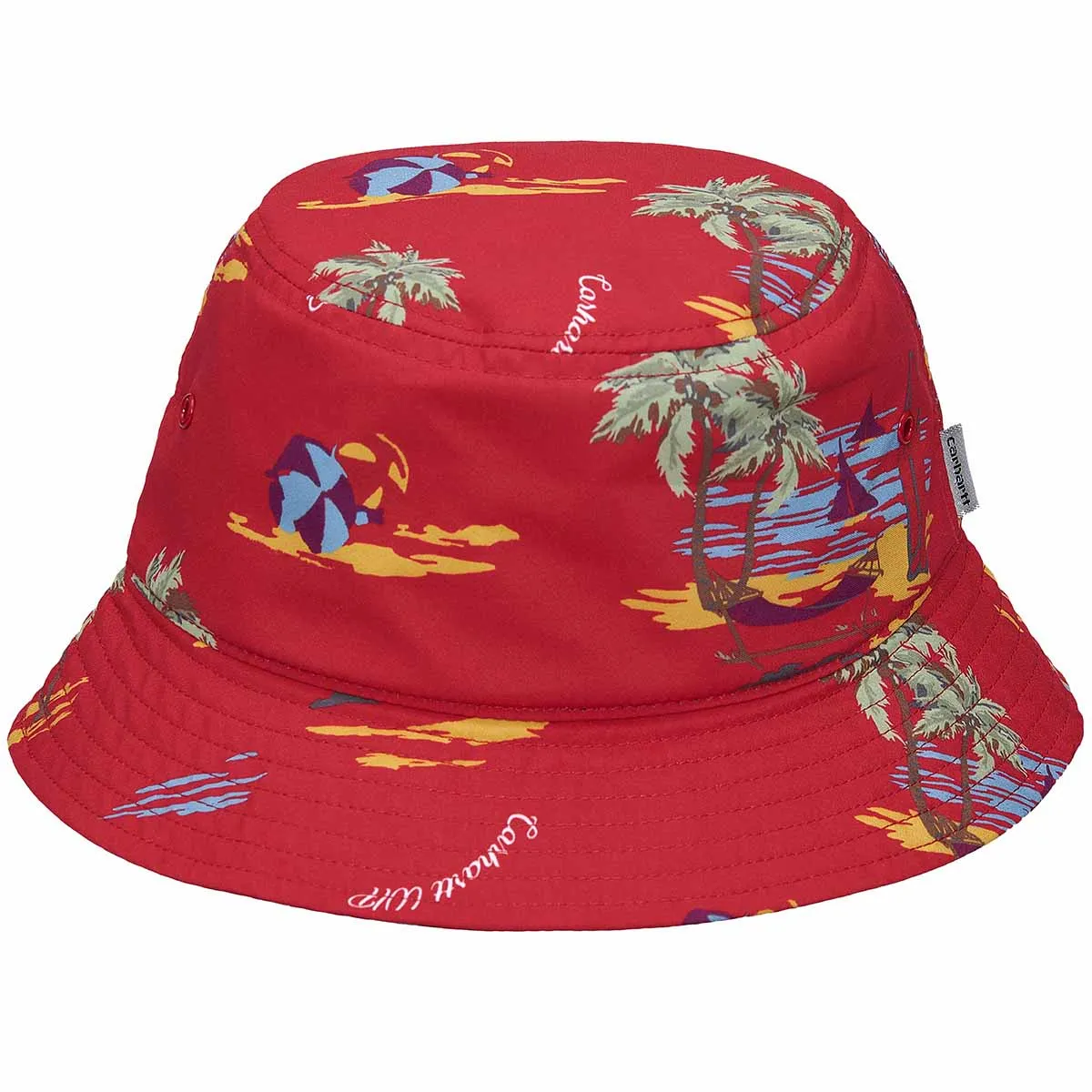 Carhartt WIP Beach Bucket Hat Edna Red