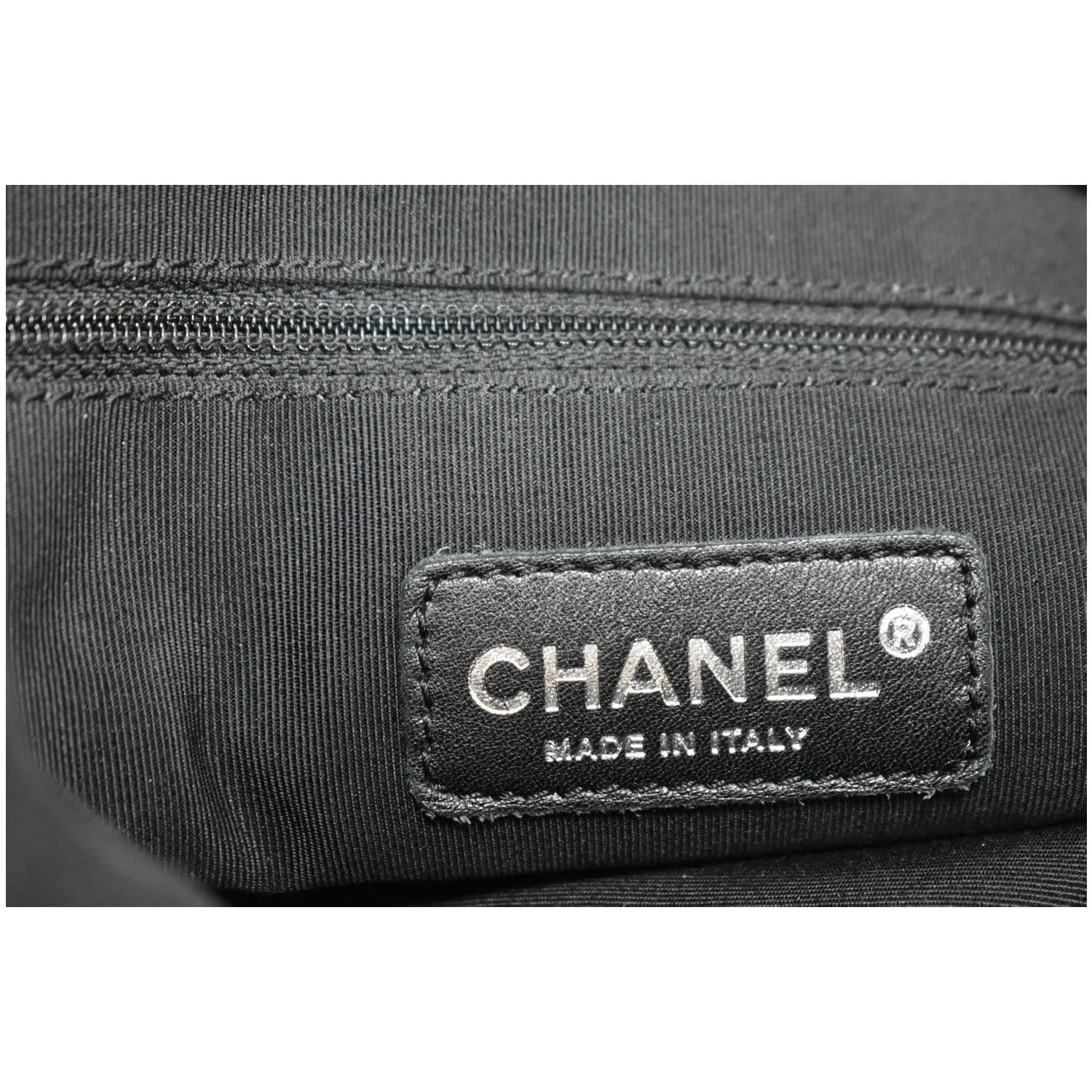 CHANEL 31 Small CC Caviar Leather Hobo Bag Grey
