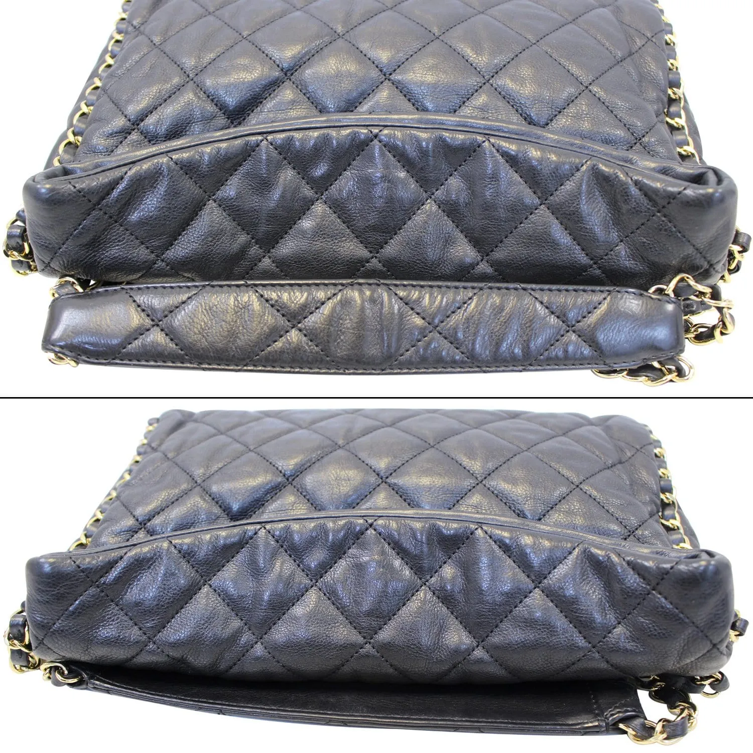 CHANEL Hobo Quilted Ultimate Soft Chain Around Tote Bag