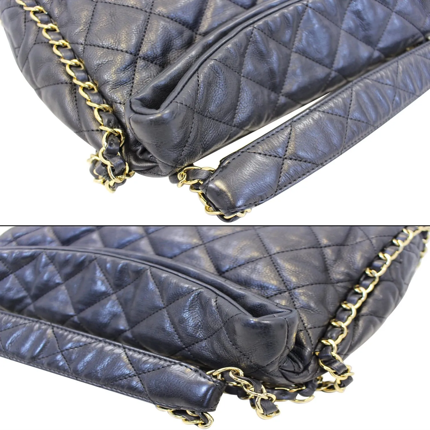 CHANEL Hobo Quilted Ultimate Soft Chain Around Tote Bag