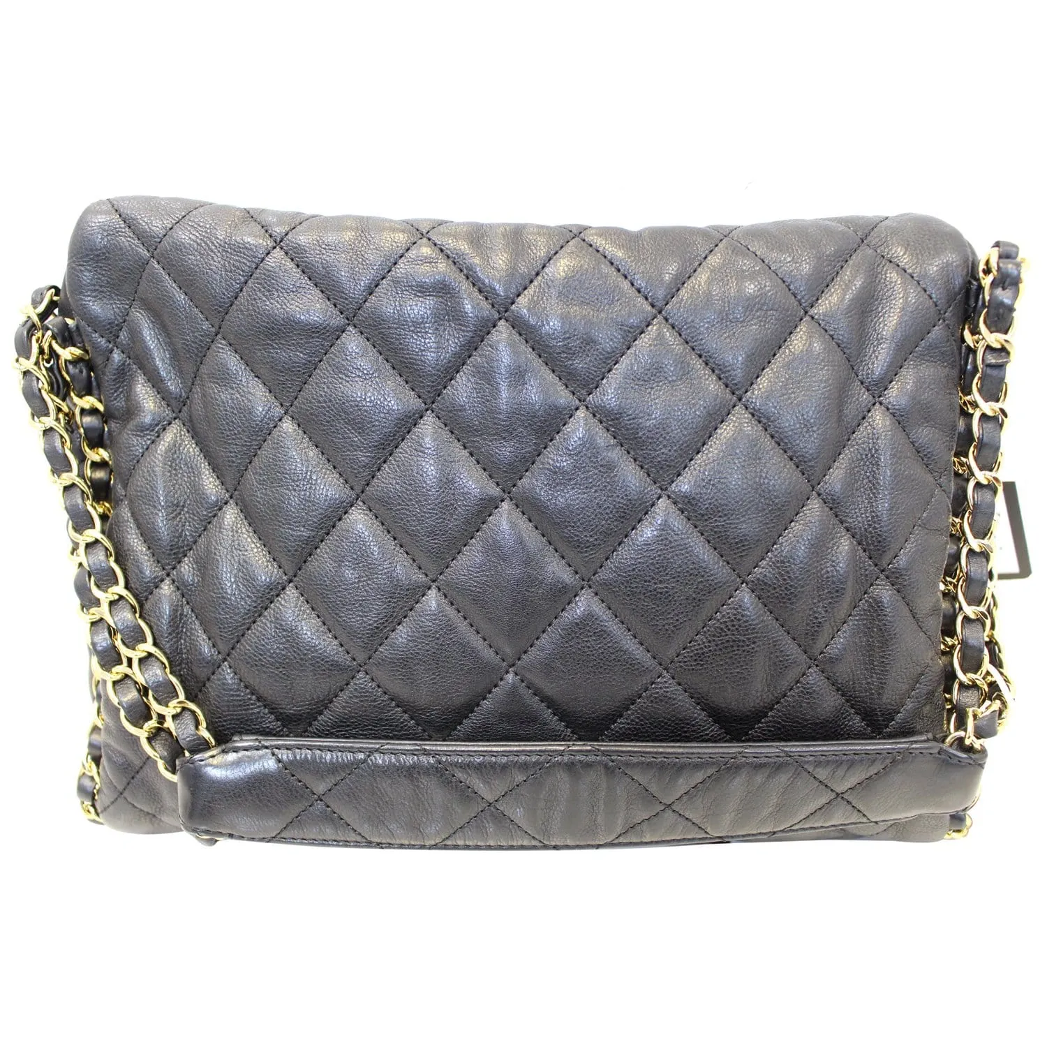CHANEL Hobo Quilted Ultimate Soft Chain Around Tote Bag