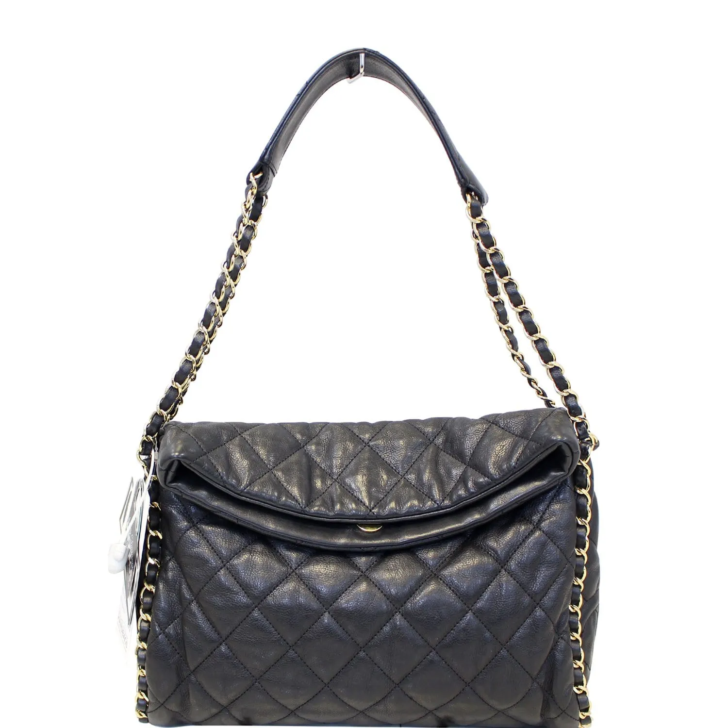 CHANEL Hobo Quilted Ultimate Soft Chain Around Tote Bag
