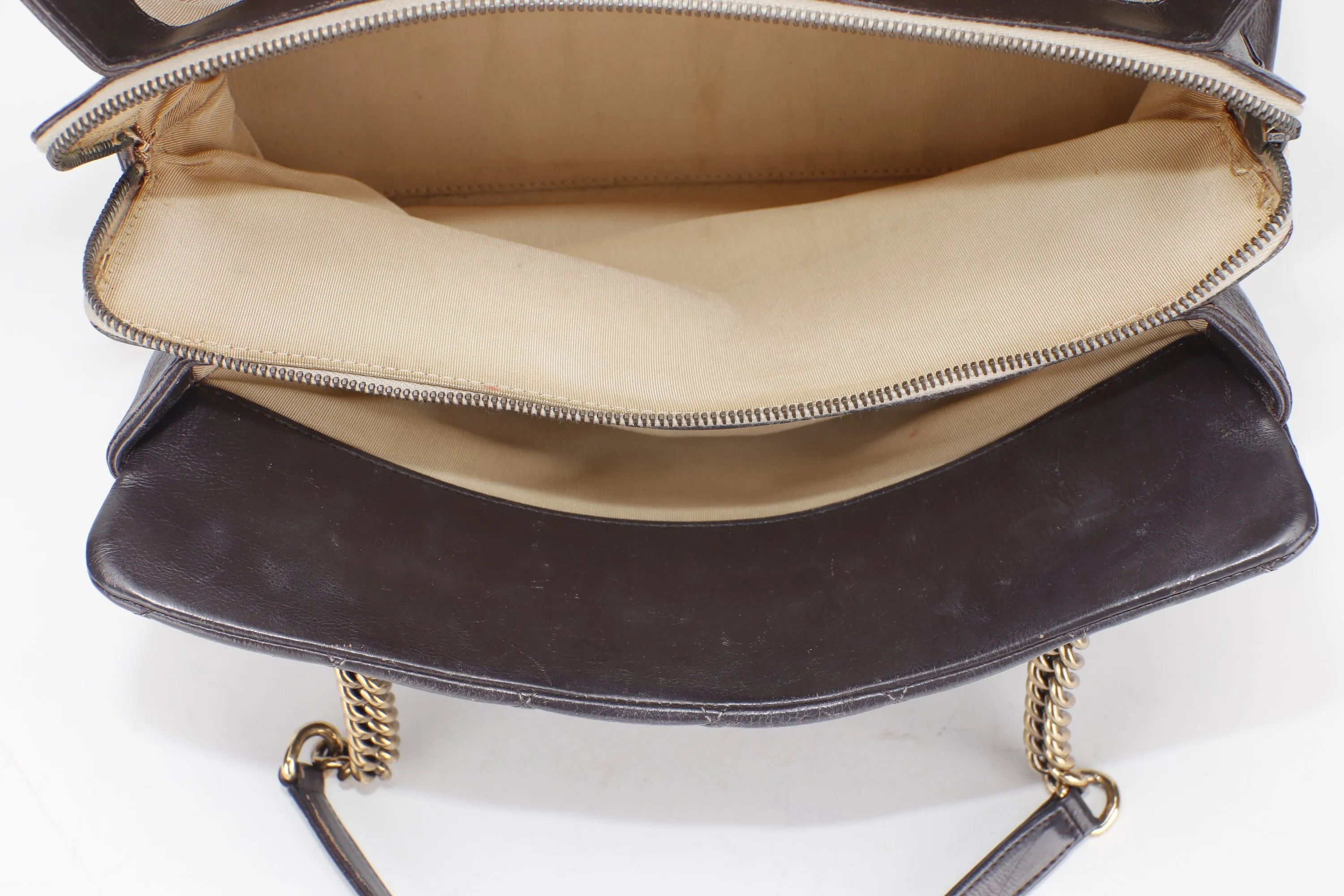 CHANEL QUILTED MATELASSE LAMBSKIN CC LOGO SHOULDER BAG (1739xxxx) GOLD HARDWARE, NO CARD & DUST COVER