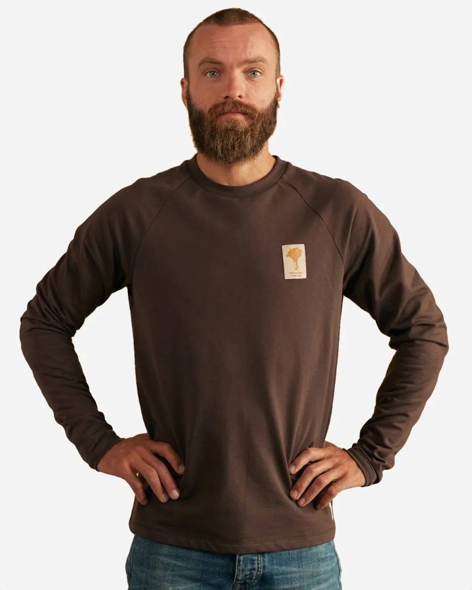 Chantarelle Lightweight Crewneck - Dark Oak