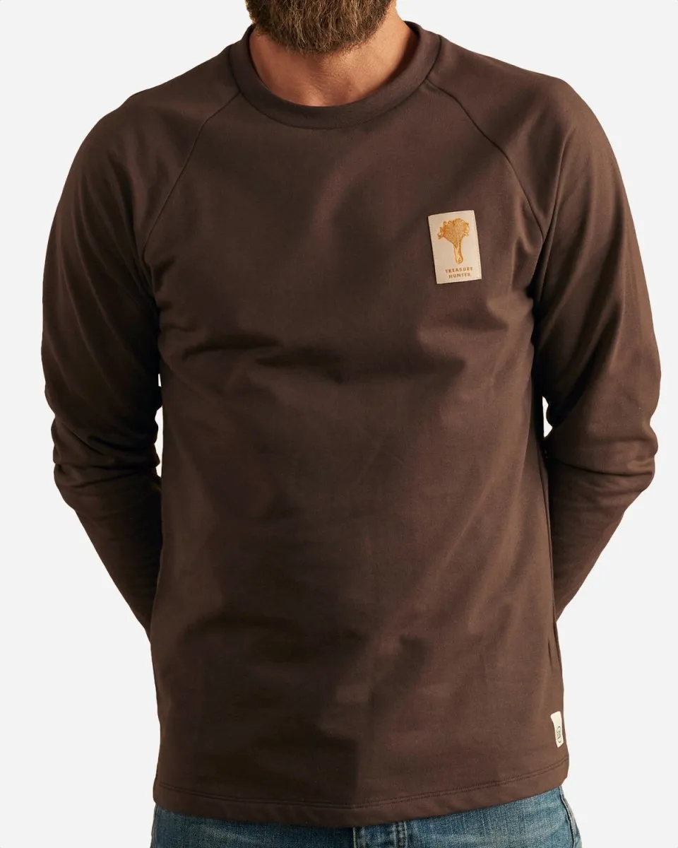 Chantarelle Lightweight Crewneck - Dark Oak