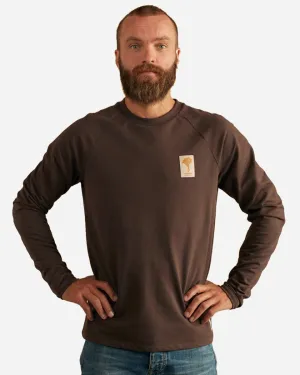 Chantarelle Lightweight Crewneck - Dark Oak