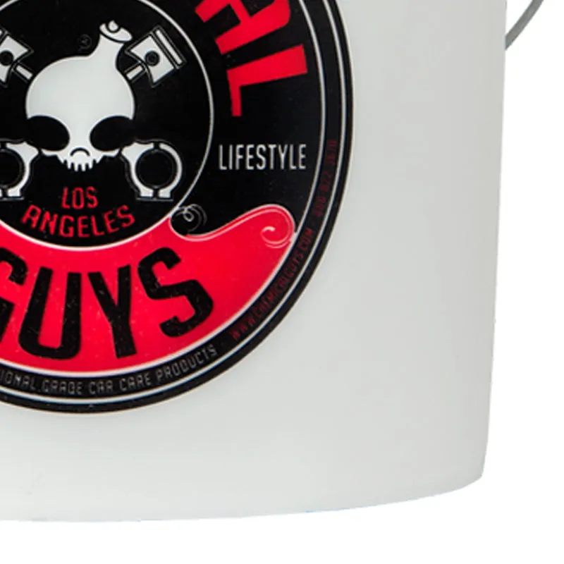 Chemical Guys Heavy Duty Ultra Clear Detailing Bucket