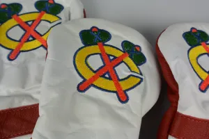 Chicago Blackhawks Leather Covers