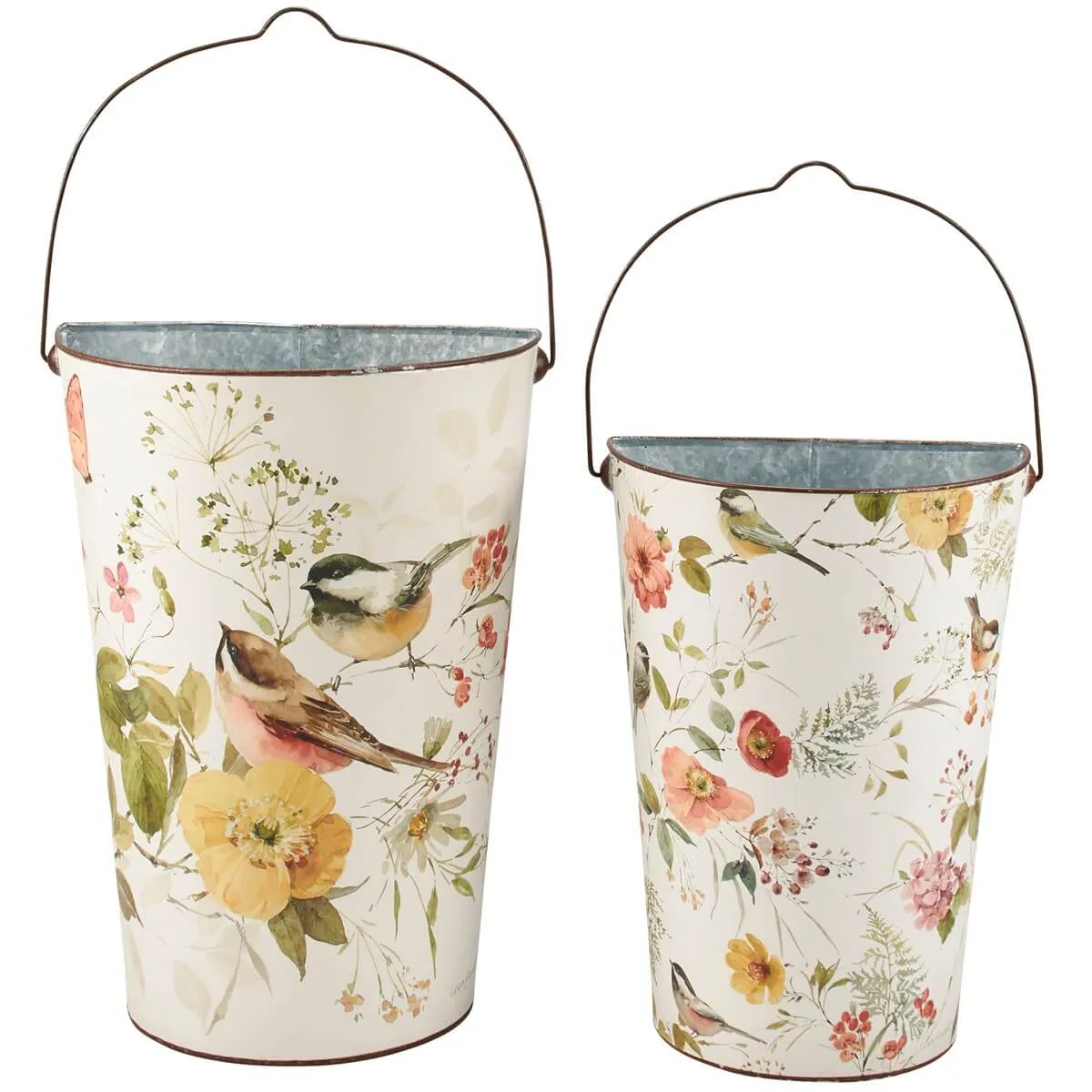 Chickadees Wall Bucket