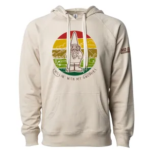 Chillin' With My Gnomies Lightweight Hooded Sweatshirt