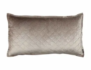 Chloe King Pillow / Champagne Velvet 20X36