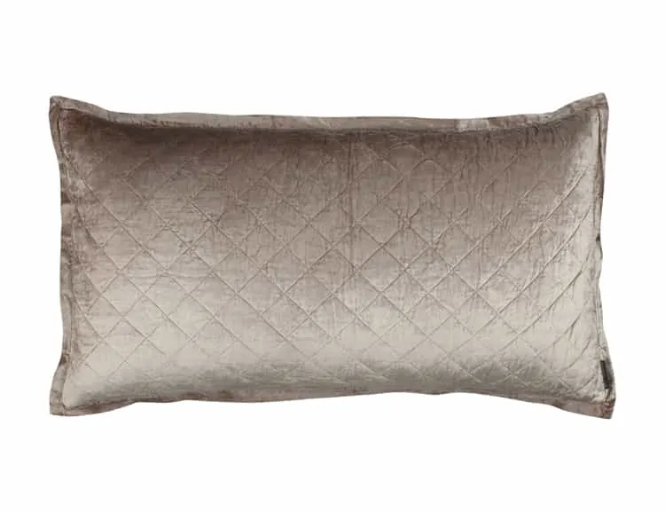 Chloe King Pillow / Champagne Velvet 20X36