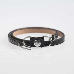 Christopher Augmon Amazon Black Python Wrist Wrap