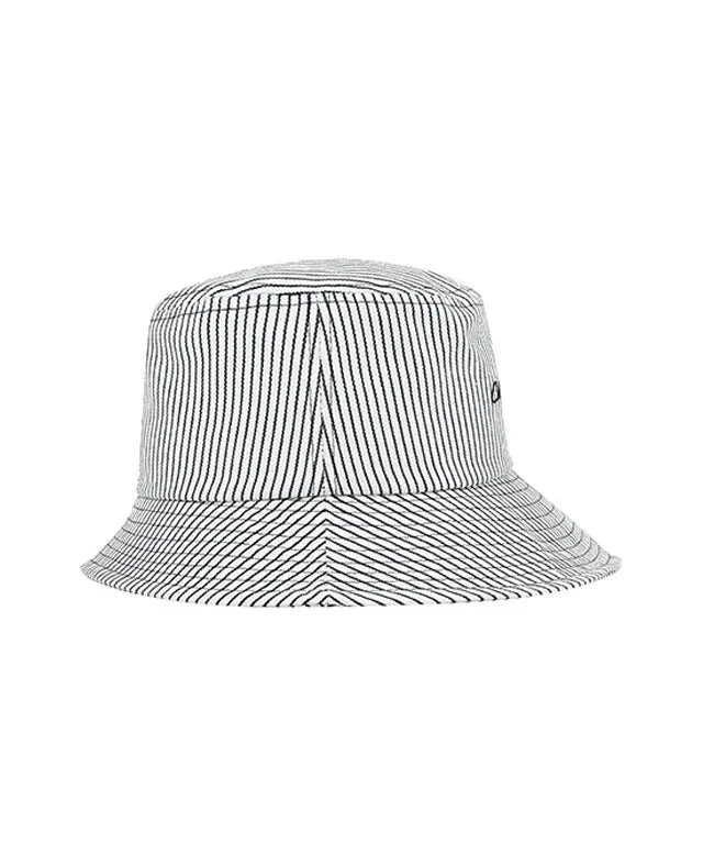 CHUCUCHU Stripe Bucket Hat - Navy