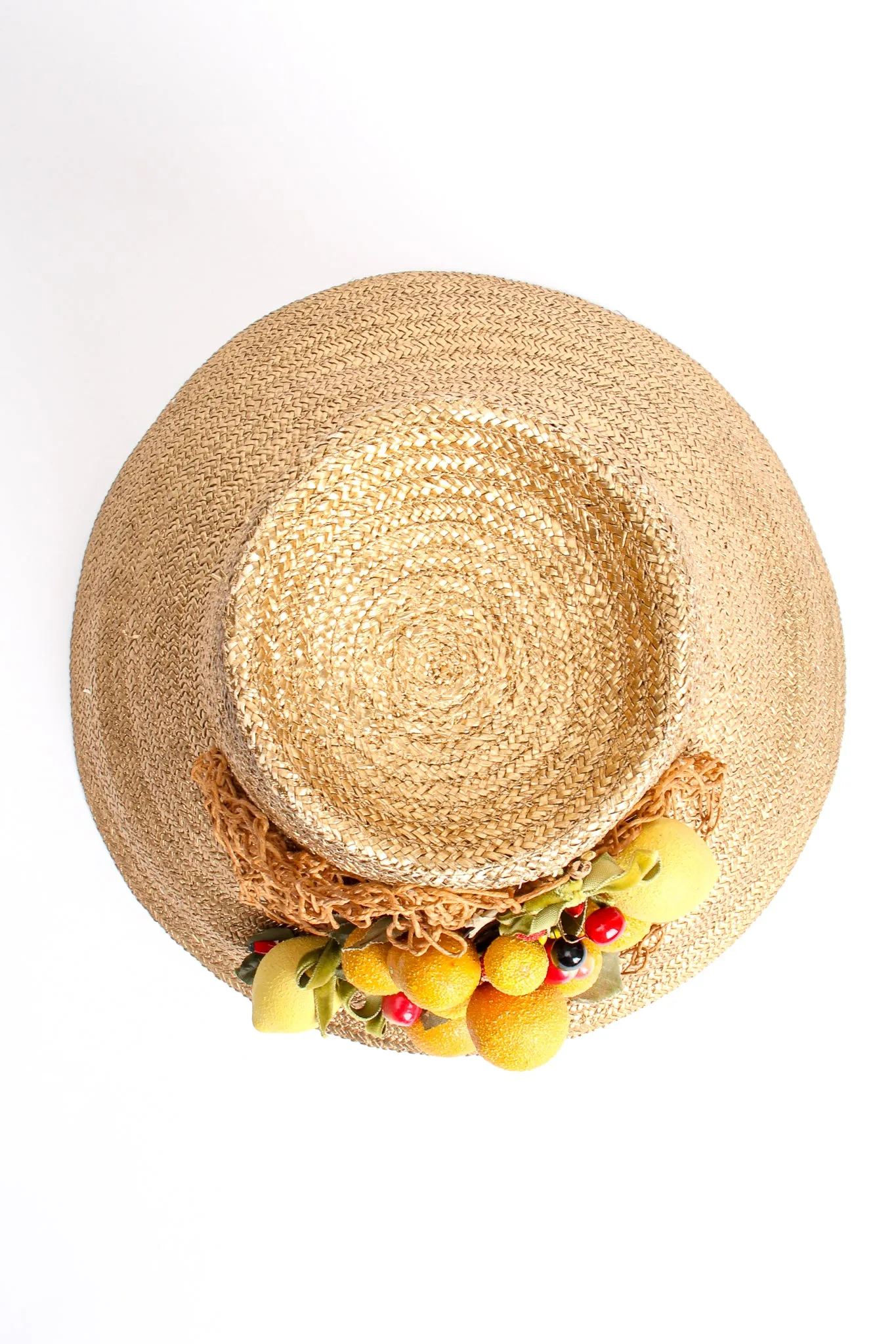 Citrus Basket Straw Hat