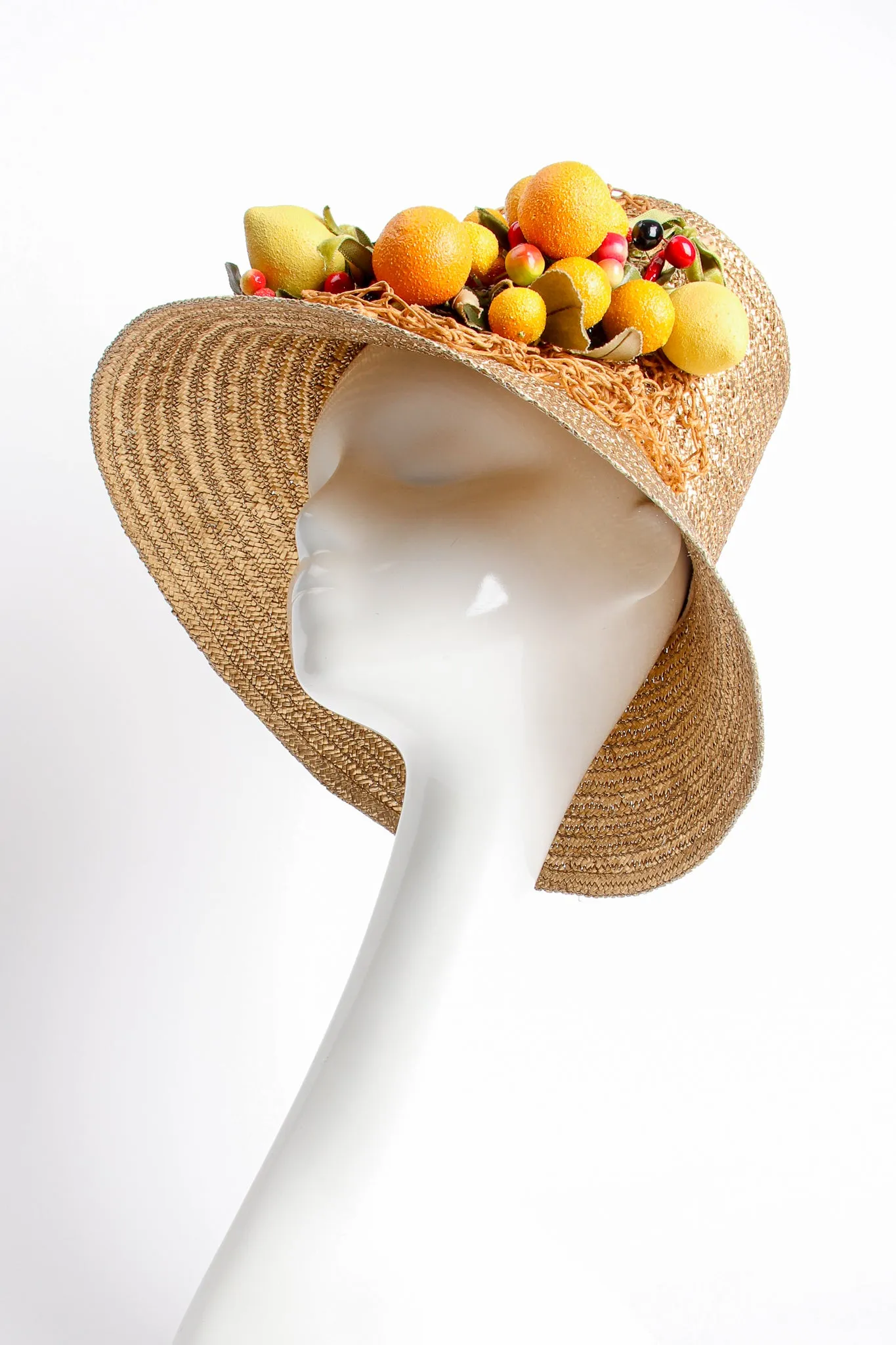 Citrus Basket Straw Hat