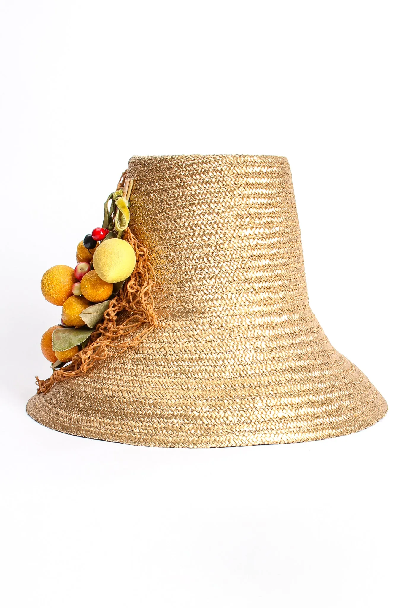 Citrus Basket Straw Hat