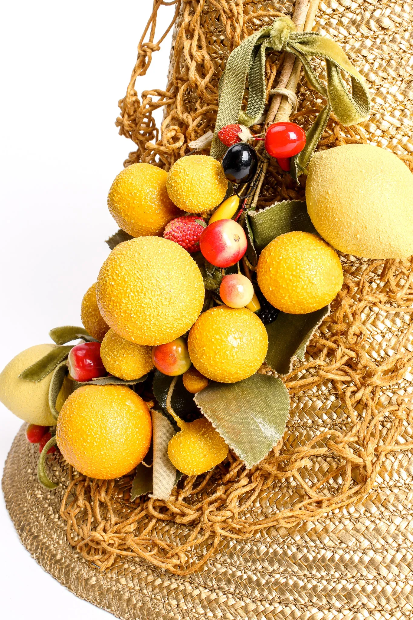 Citrus Basket Straw Hat
