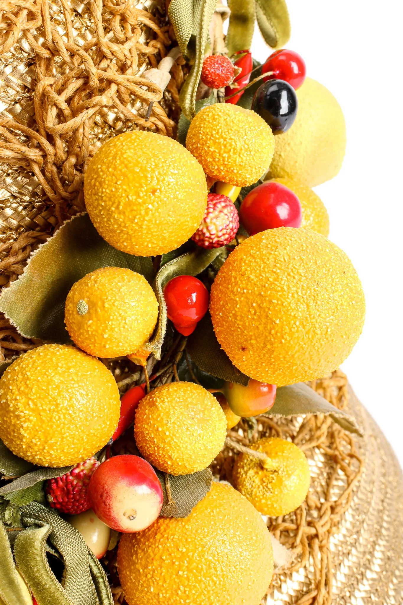 Citrus Basket Straw Hat