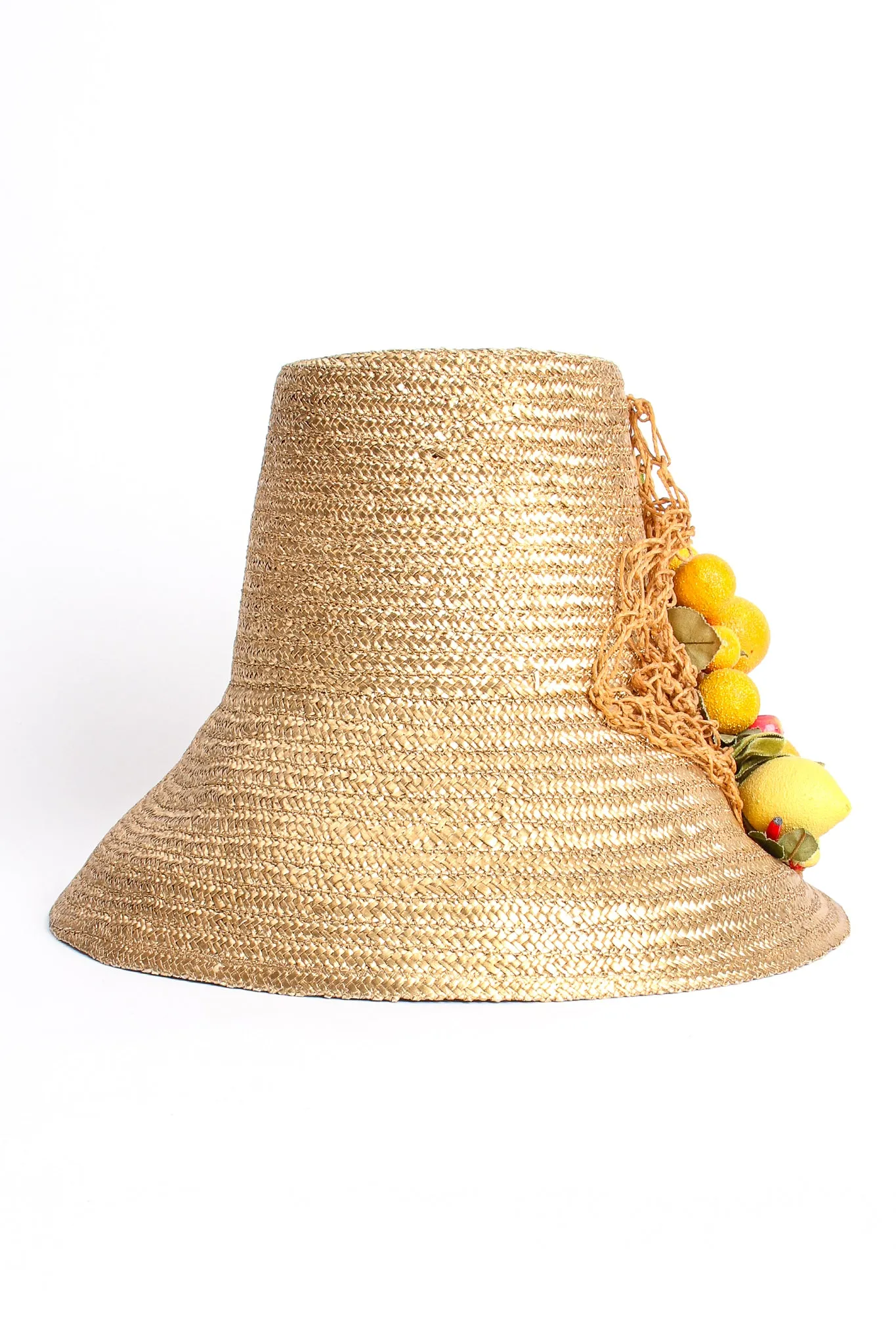 Citrus Basket Straw Hat