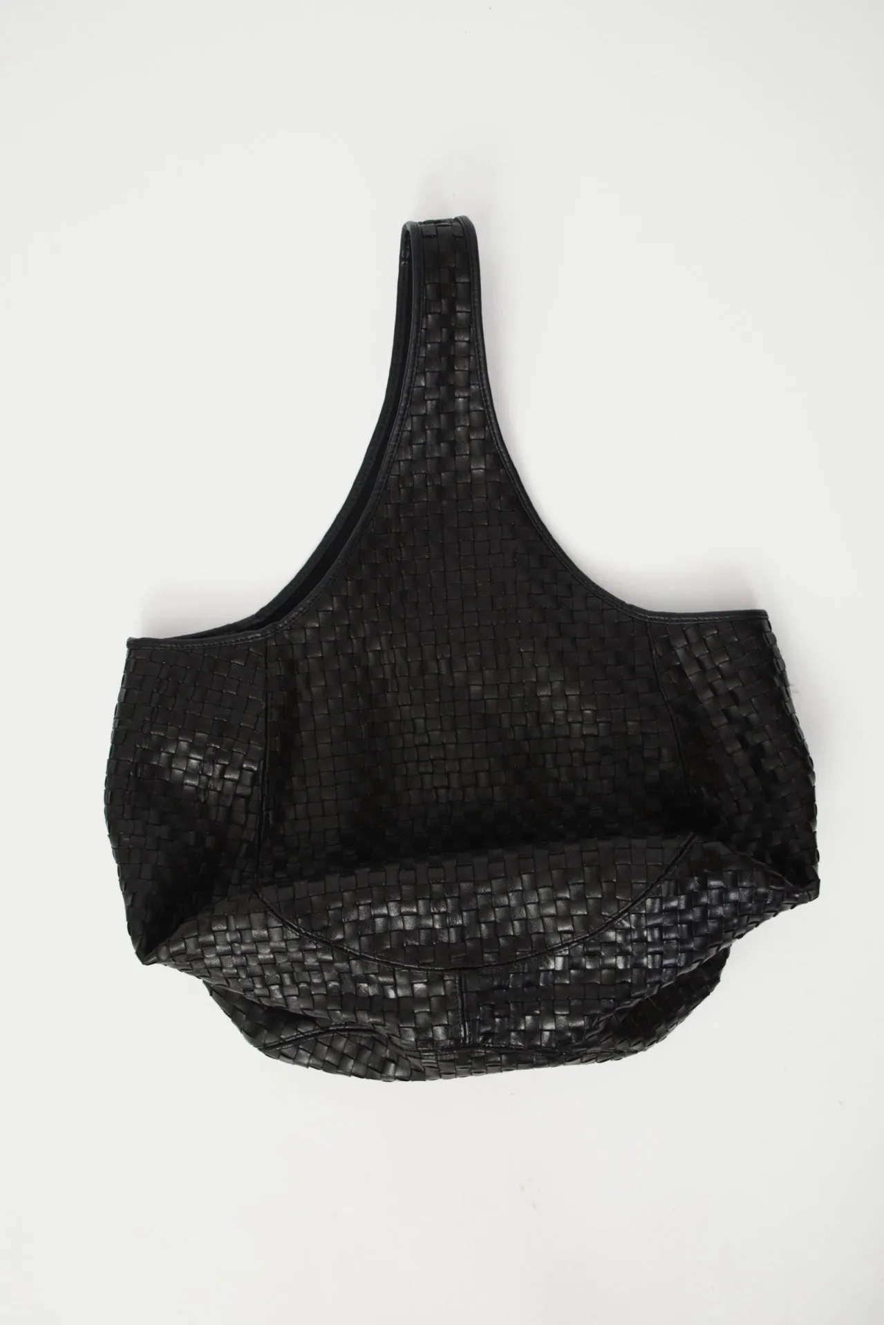 Clare V. Woven Leather Bag