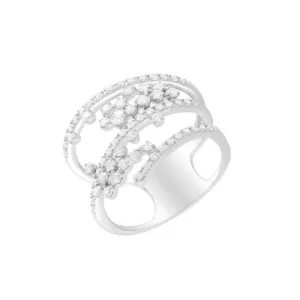 Cluster Diamond Ring