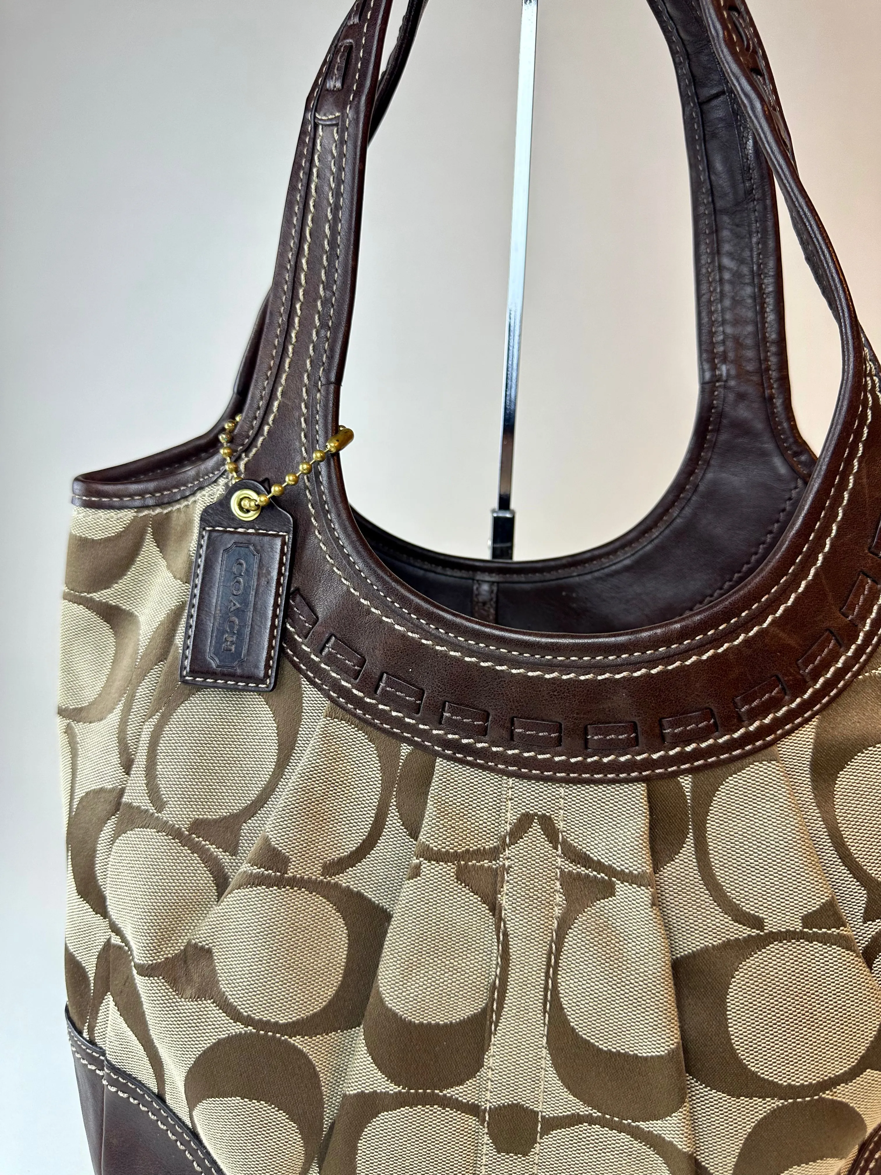 Coach Vintage Monogram Hobo Purse