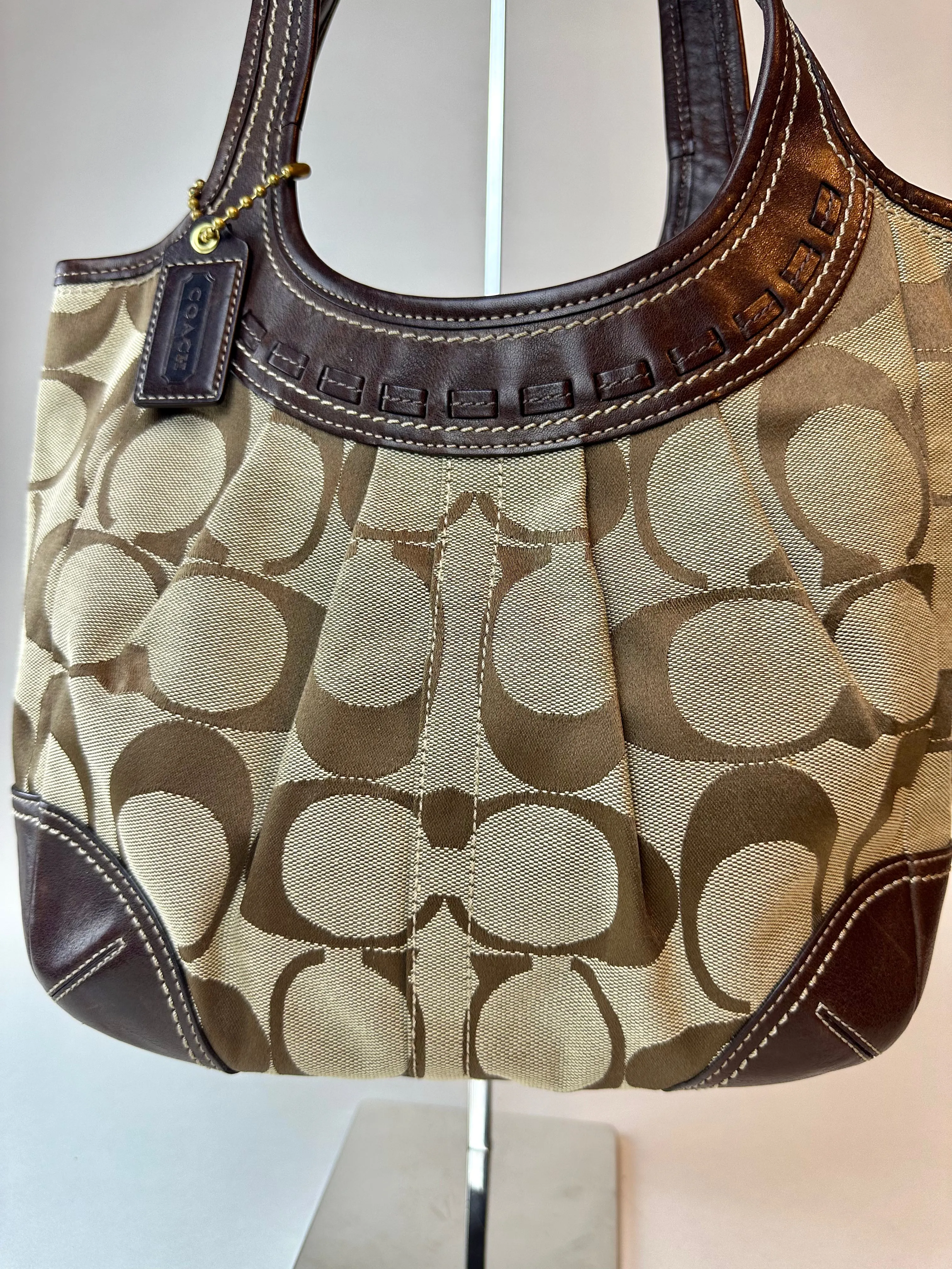 Coach Vintage Monogram Hobo Purse
