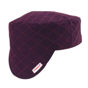 Comeaux Caps Style 3000 Black Quilted Shop Cap, 7-5/8, BC-600-7-5/8