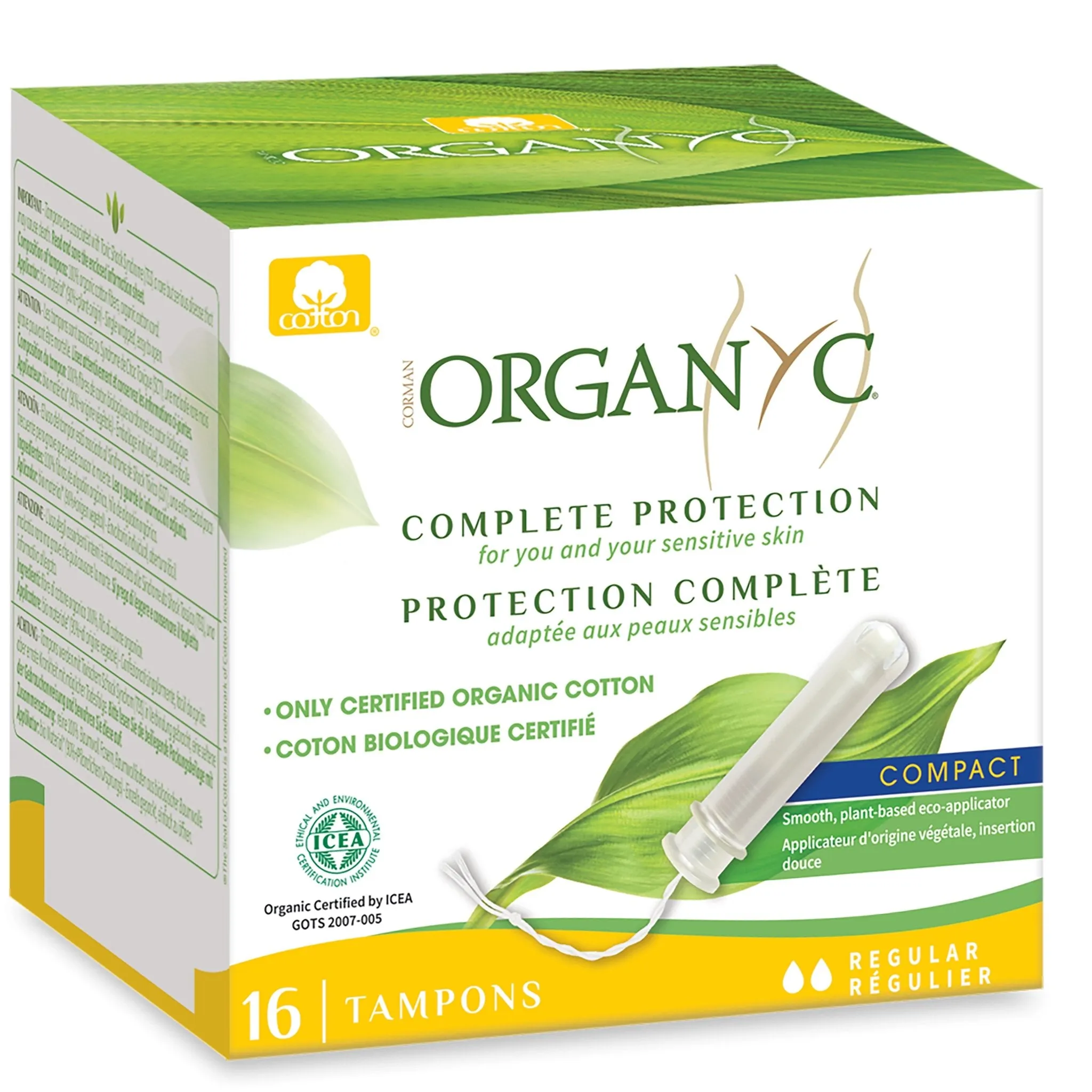 Compact Applicator Tampons | Regular