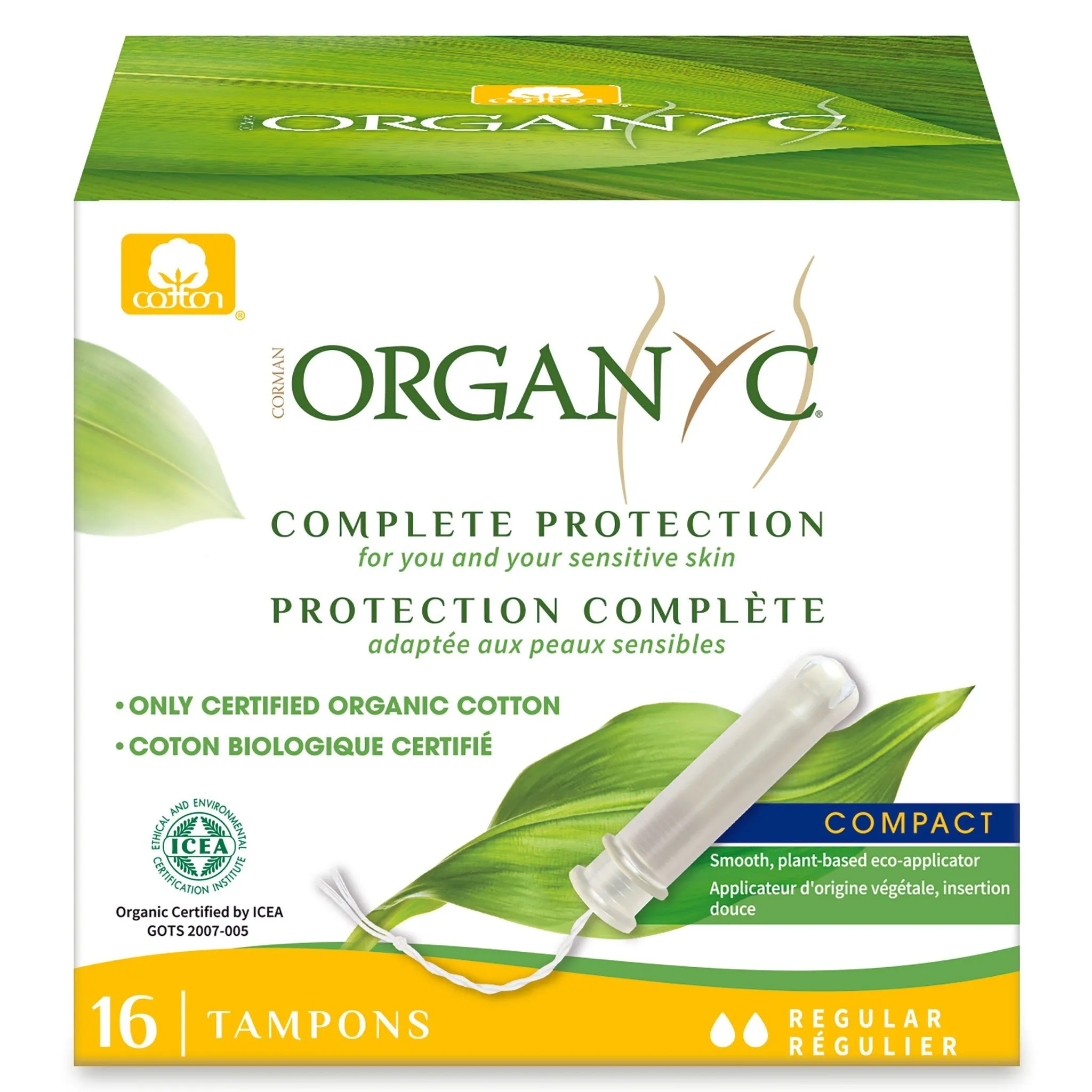 Compact Applicator Tampons | Regular