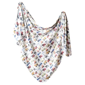 Copper Pearl - Swaddle Blanket - Diesel
