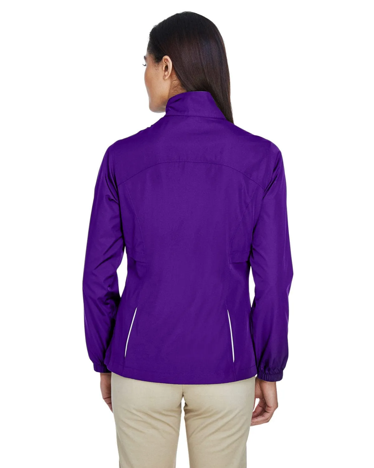 Core 365 Motivate Ladies Unlined Lightweight Jacket | Campus Purple