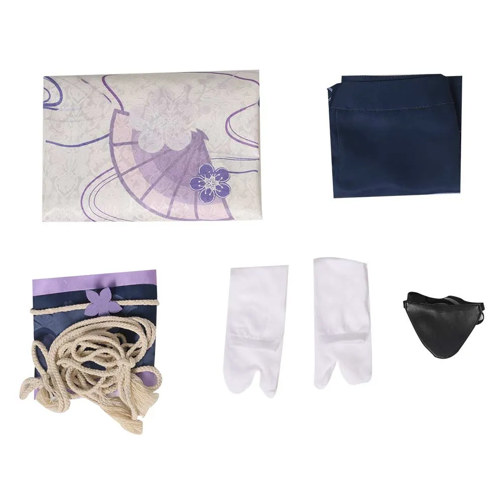 Cosplay Costume Halloween Carnival Party Disguise Suit Chainsaw Man Himeno Hyakkiyakou