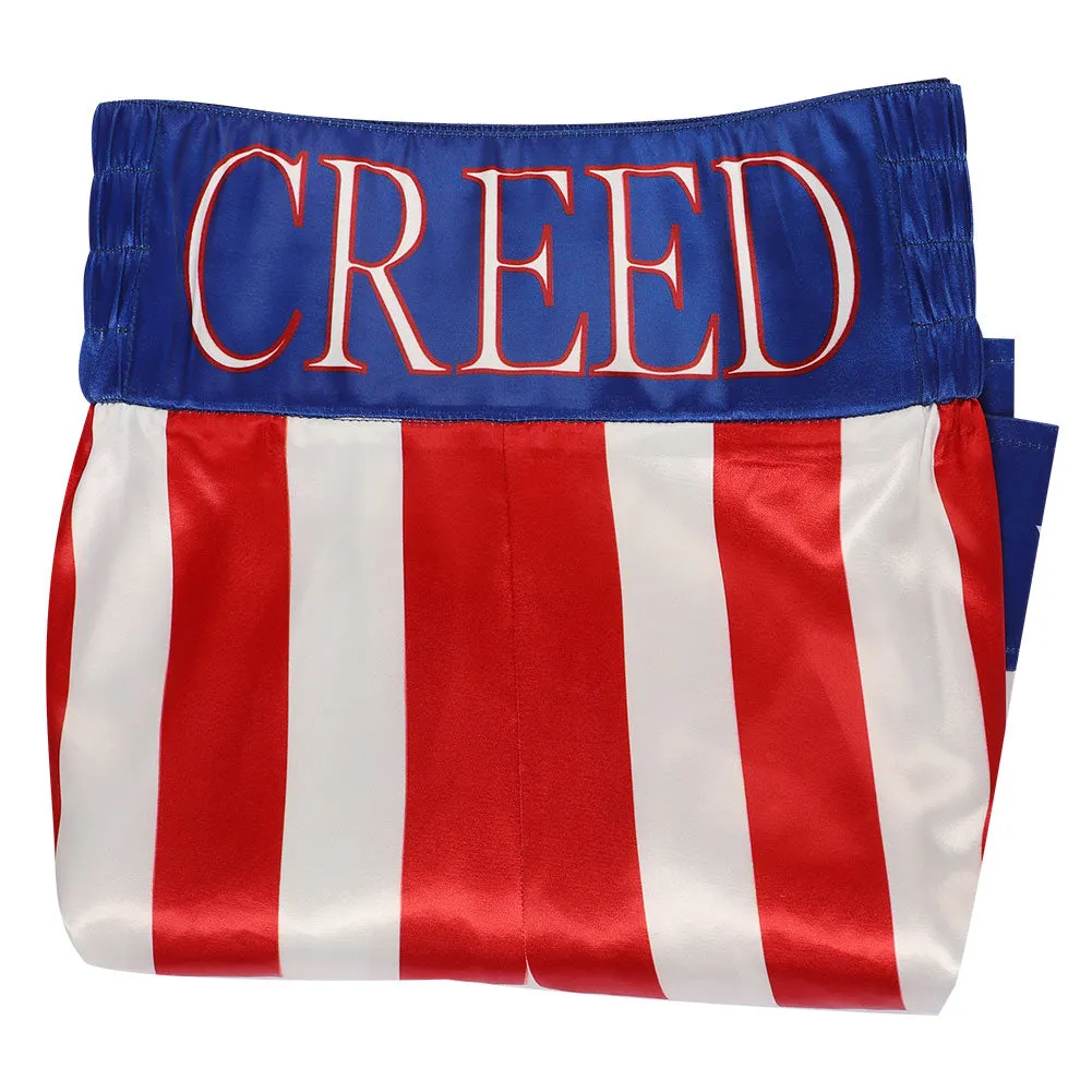 Creed 3 Adonis Creed Cosplay Shorts Costume Outfits Halloween Carnival Party Suit