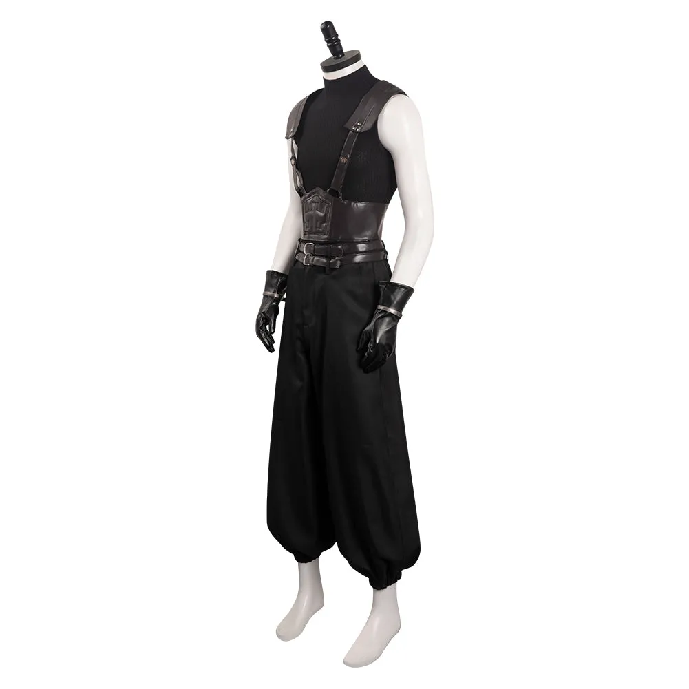 Crisis Core: Final Fantasy VII Zack Cosplay Costume Outfits Halloween Carnival Suit
