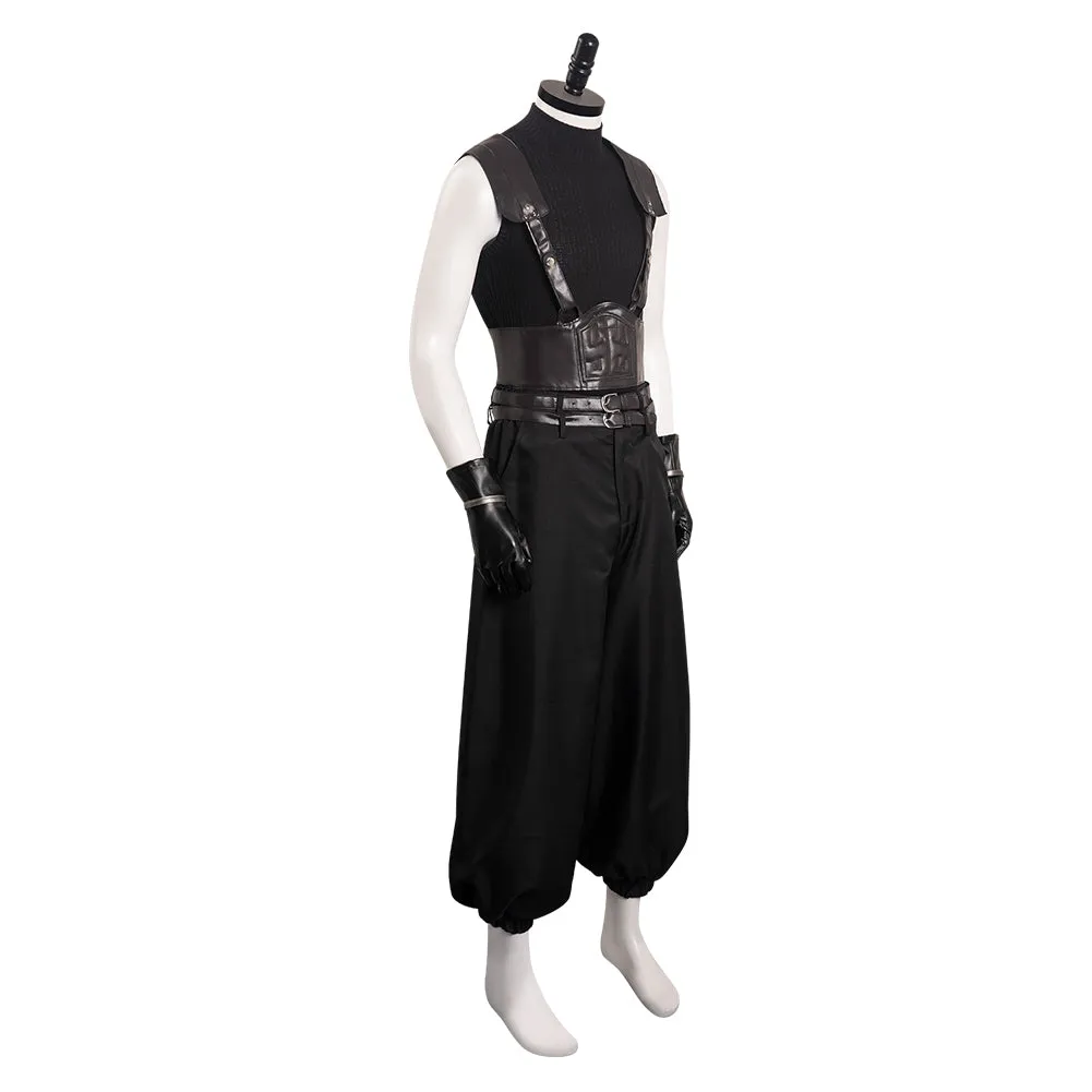 Crisis Core: Final Fantasy VII Zack Cosplay Costume Outfits Halloween Carnival Suit