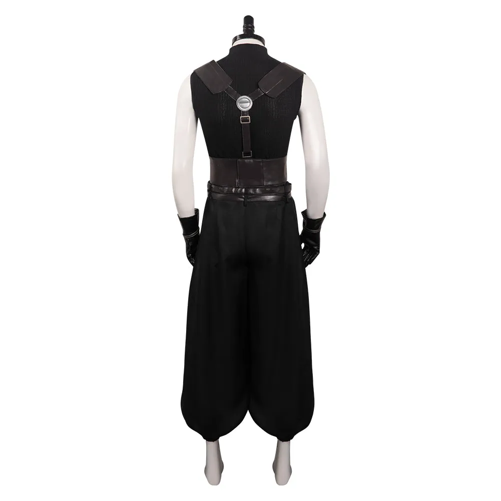 Crisis Core: Final Fantasy VII Zack Cosplay Costume Outfits Halloween Carnival Suit