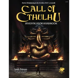 Cthulhu RPG Call of Cthulhu Investigator Handbook (7th ed.)