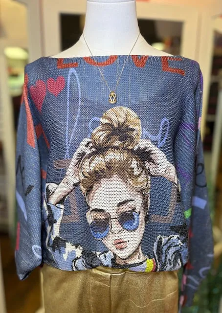 CU Messy Bun Sweater