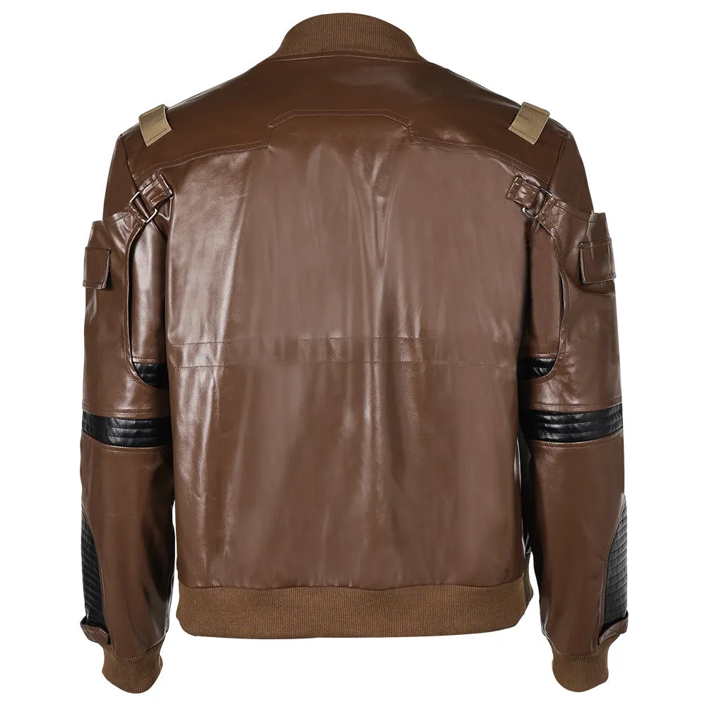 Cyberpunk 2077: Phantom Liberty Solomon Reed Cosplay Costume Jacket Halloween Carnival Suit