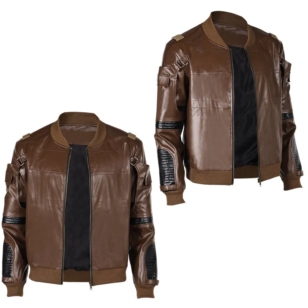 Cyberpunk 2077: Phantom Liberty Solomon Reed Cosplay Costume Jacket Halloween Carnival Suit