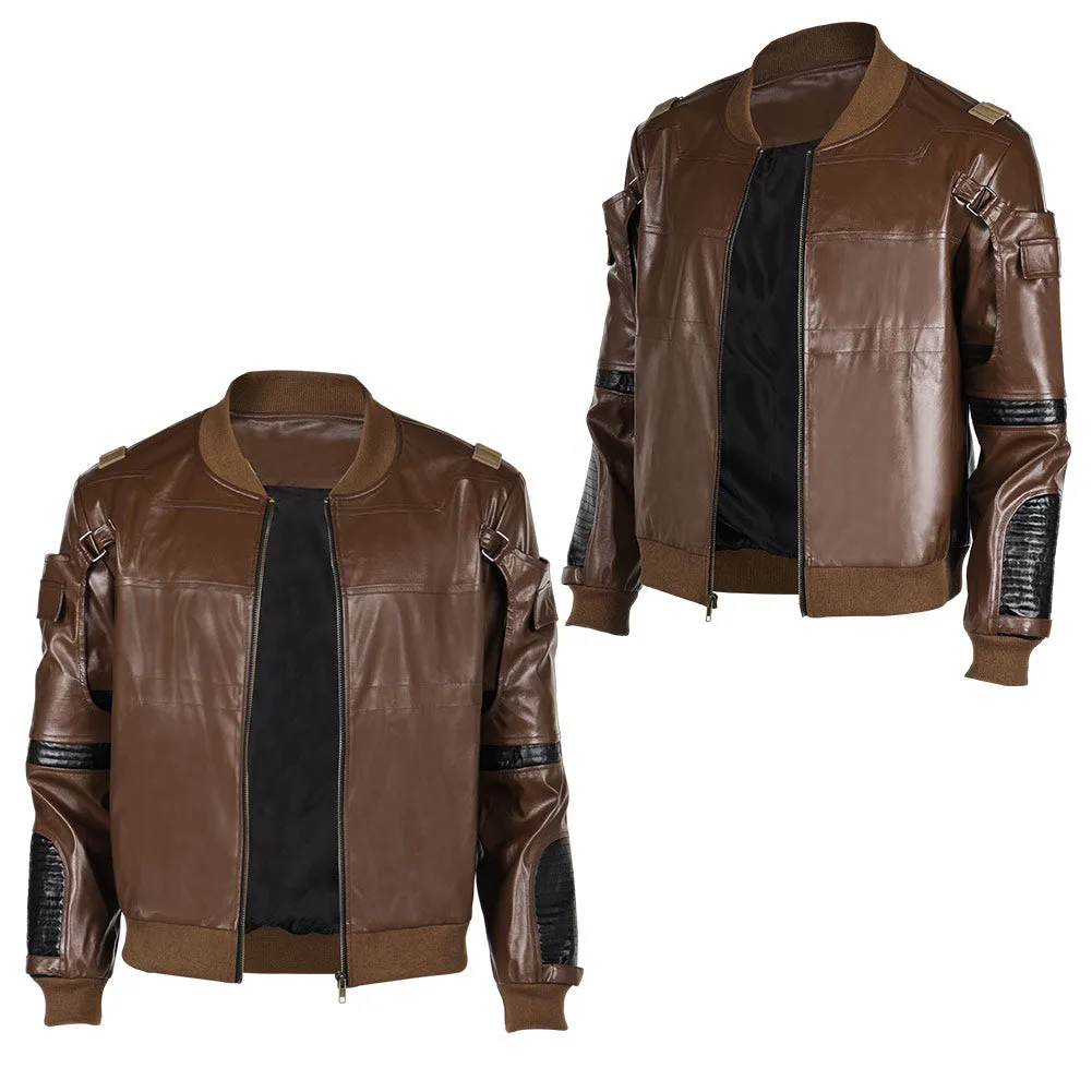 Cyberpunk 2077: Phantom Liberty Solomon Reed Cosplay Costume Jacket Halloween Carnival Suit