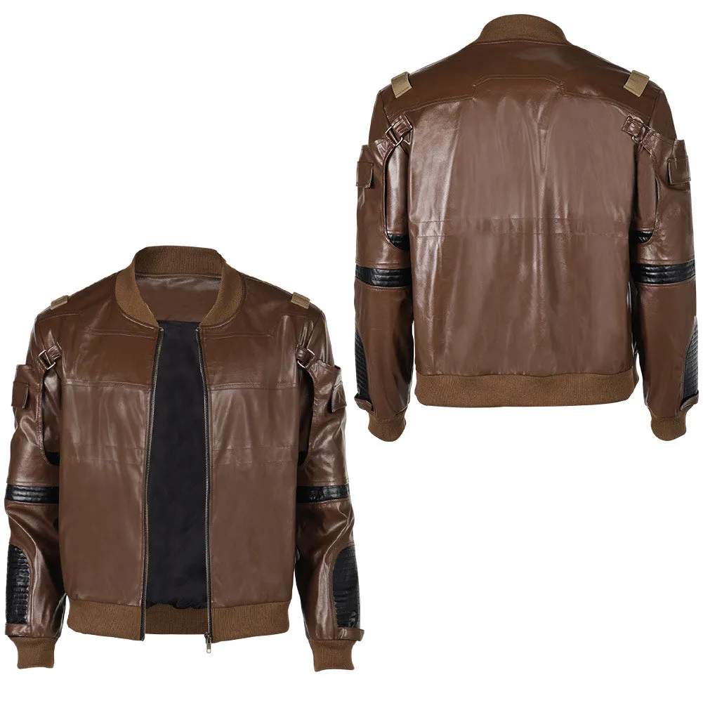 Cyberpunk 2077: Phantom Liberty Solomon Reed Cosplay Costume Jacket Halloween Carnival Suit