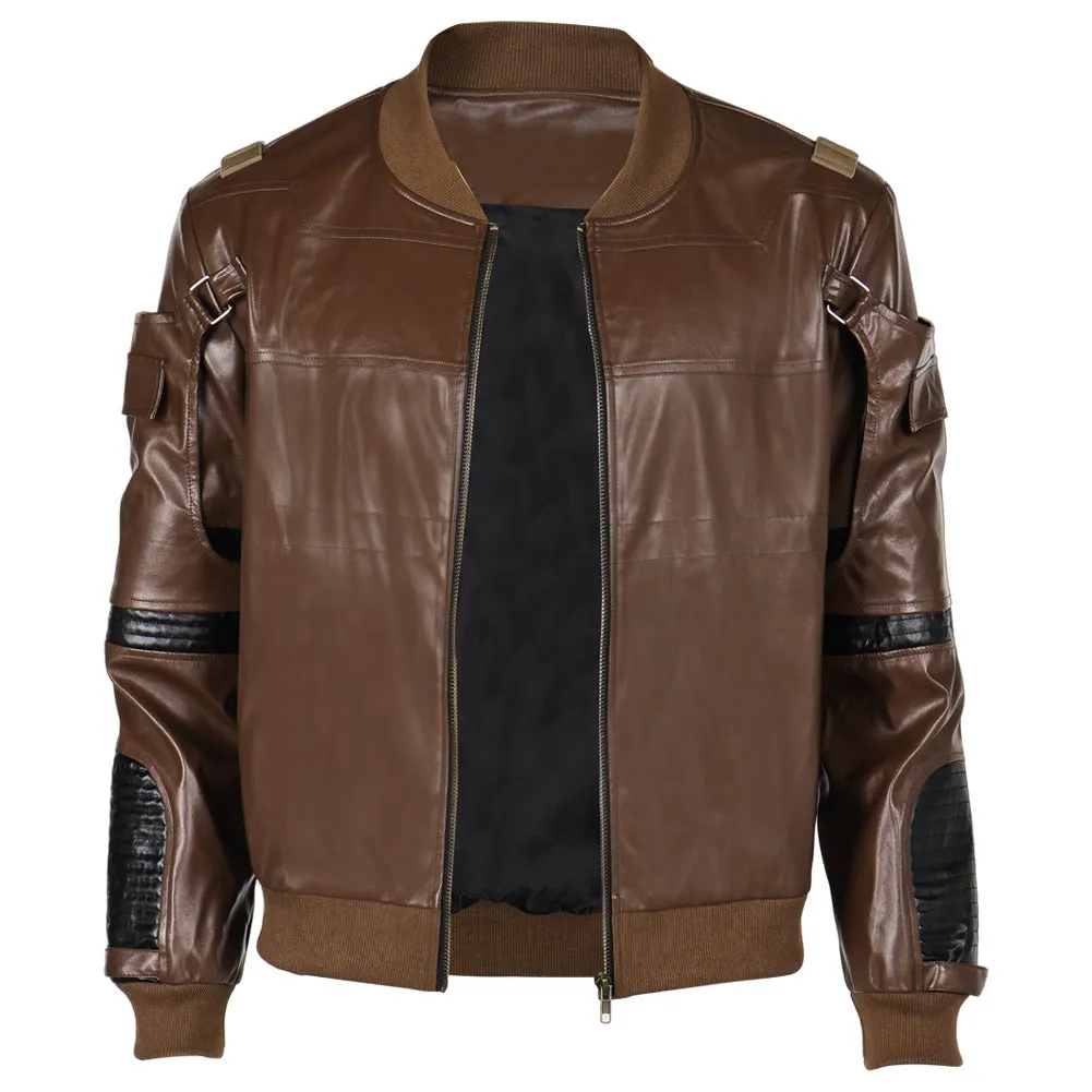 Cyberpunk 2077: Phantom Liberty Solomon Reed Cosplay Costume Jacket Halloween Carnival Suit